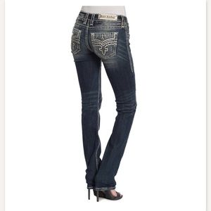 Rock Revival Priya Straight Leg Womens Jeans Size 27 NWT